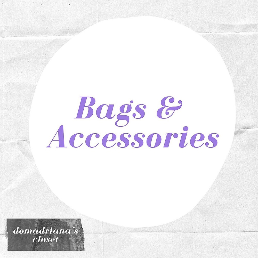 Bags & Accessories Below